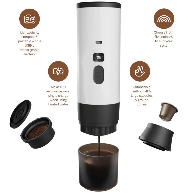 Up with the Sun™ Portable Espresso Machine